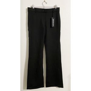 NWT Betabrand Dress Pant Yoga pant size Medium black